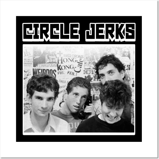 CIRCLE JERKS Wall Art by Pemandangan Kenangan 2000